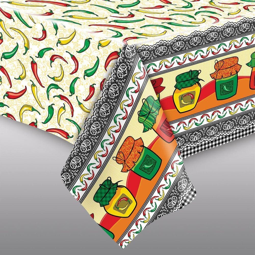 Toalha De Mesa Térmica Pimenta 138X208Cm Retangular