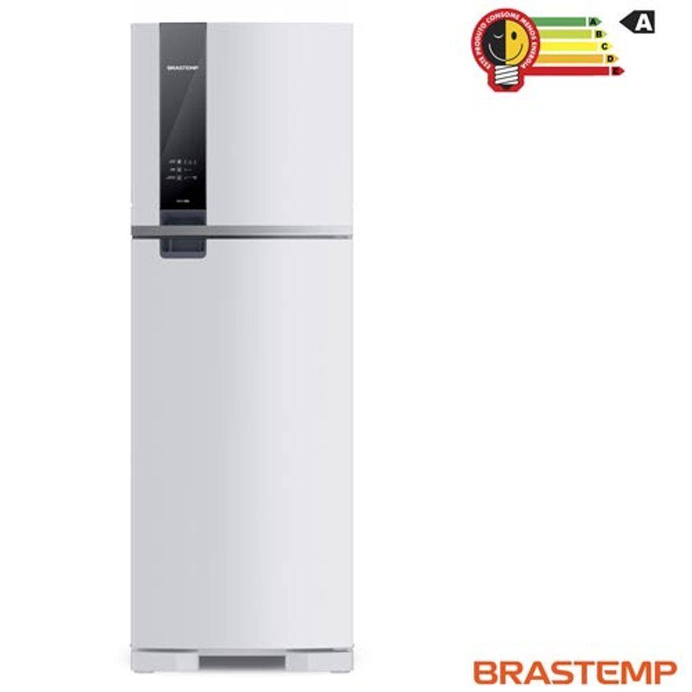 Refrigerador de 02 Portas Brastemp Frost Free com 375 Litros e Painel Eletrônico Branco - BRM45HB - 220V