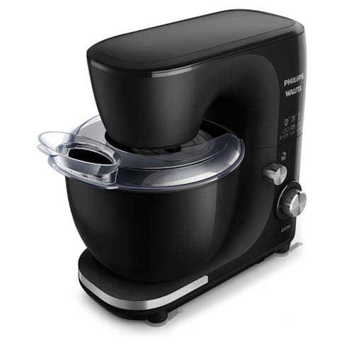 imagem-Batedeira Planetária Philips com 10 Velocidades e 02 Batedores Preta - RI7912 - 220V