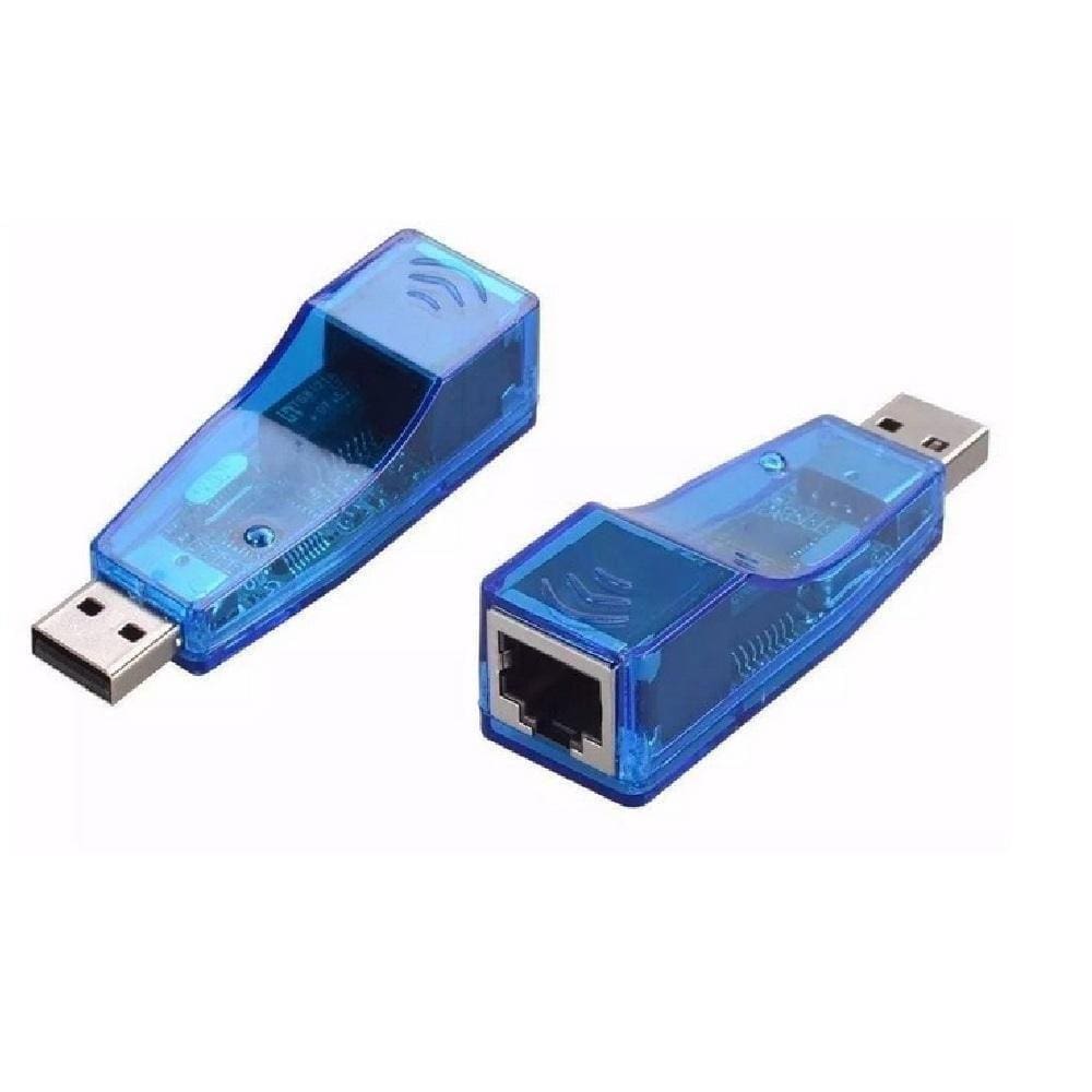 Adaptador Usb Lan Placa Rede Externa Rj45 Ethernet 10/100