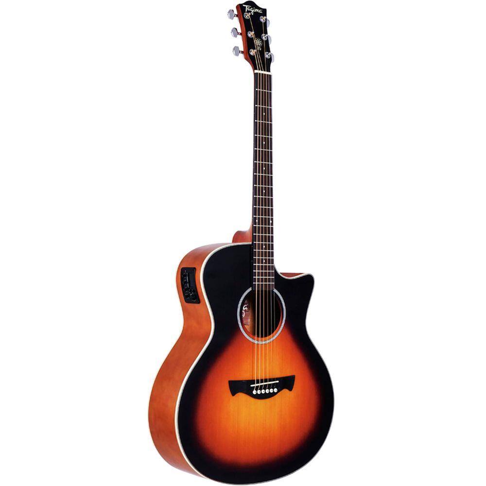 Violão Tagima TW-29 Semi Jumbo Sunburst Fosco