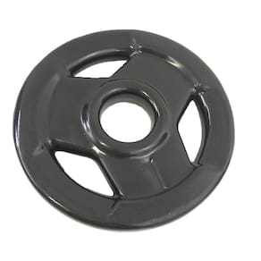 Anilha Sport Emborrachada 1kg Preto Ahead Sports