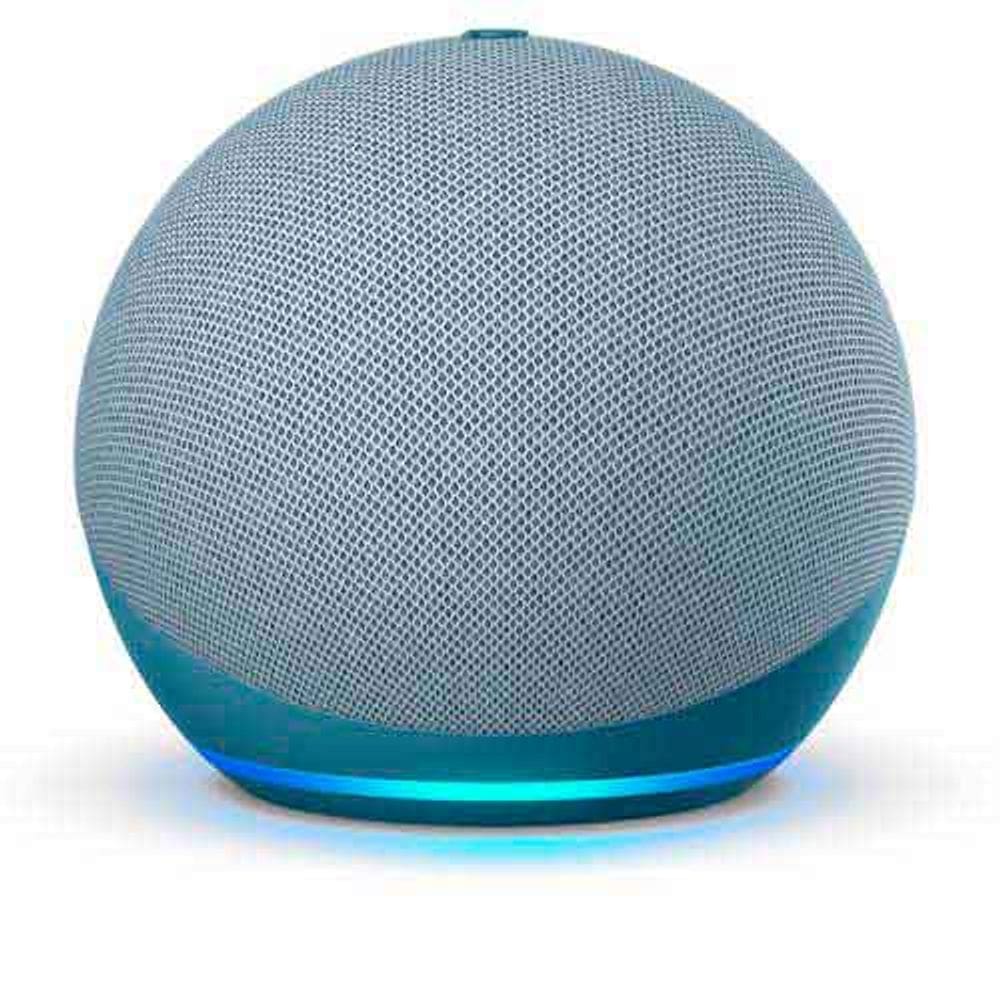 Smart speaker amazon echo dot 4a geracao com alexa azul cod item Black