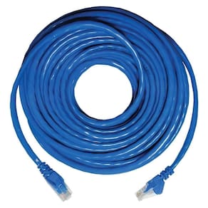 Cabo de Rede Ethernet Lan Rj45 Cat 5 Utp Azul 20 Metros