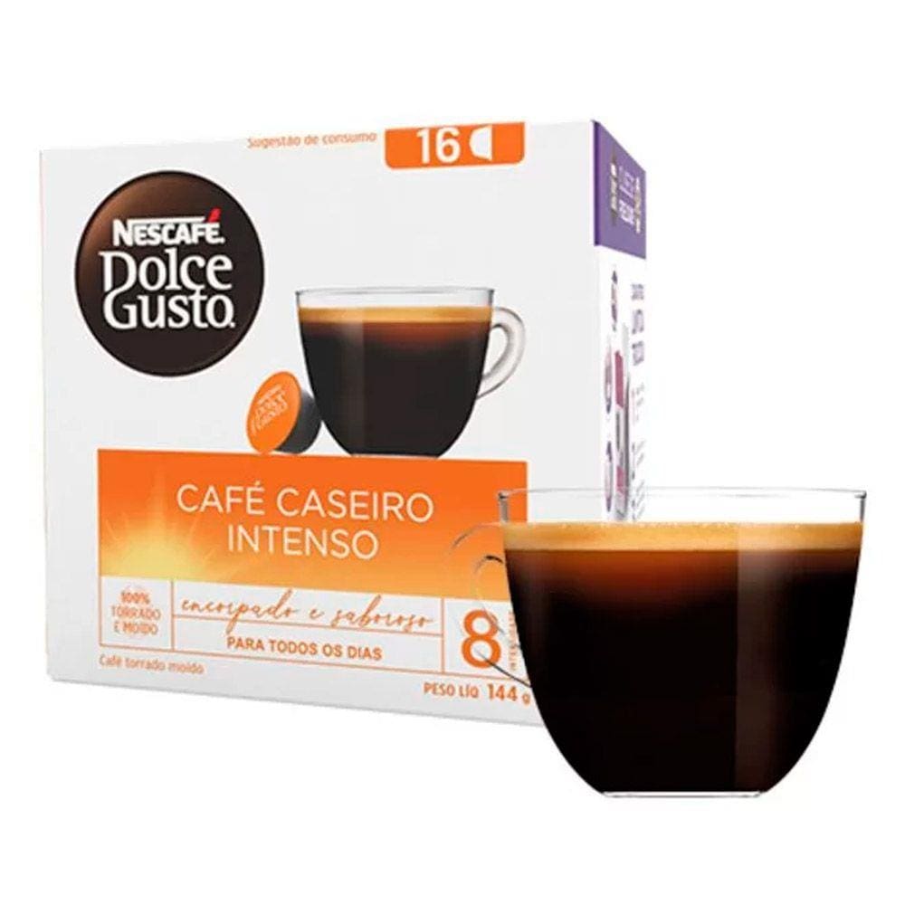 Cápsula Nescafé Dolce Gusto Café Caseiro Intenso 16 Unidades - Nestlé