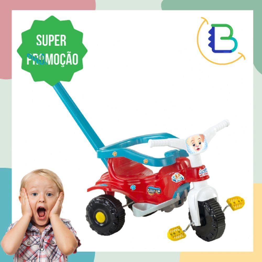 Motoca infantil masculina magic toys bichos, casas bahia