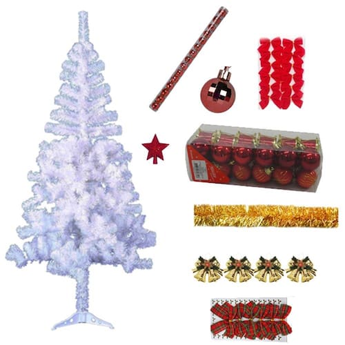 Árvore De Natal Branca Decorada 65 | Casas Bahia Árvore De Natal Branca Decorada 65 | Casas Bahia