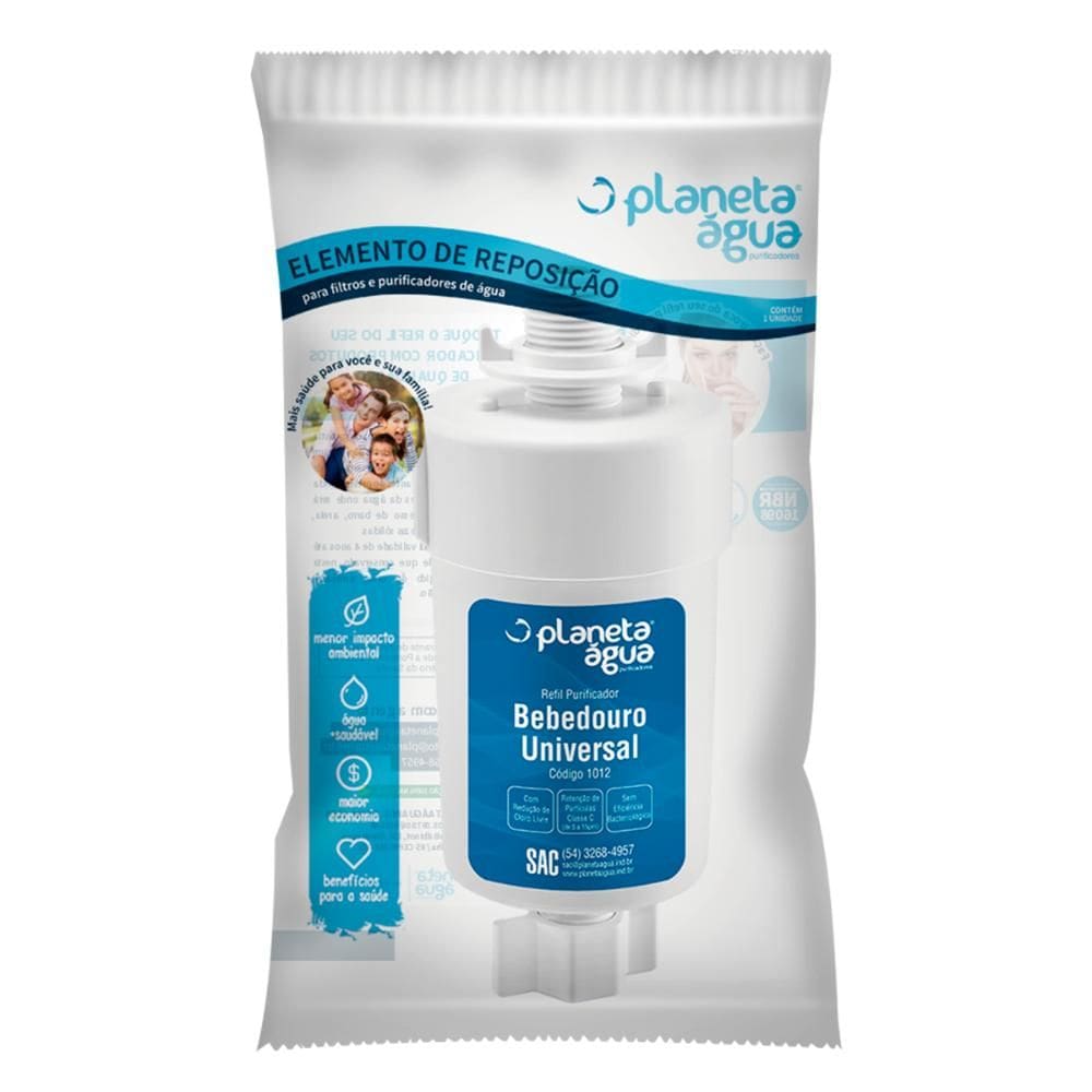 Refil Para Bebedouro De Pressão 1012a - Planeta Água