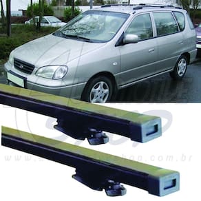 Rack Teto Resistent Travessa Kia Carens 99 até 01 LW019