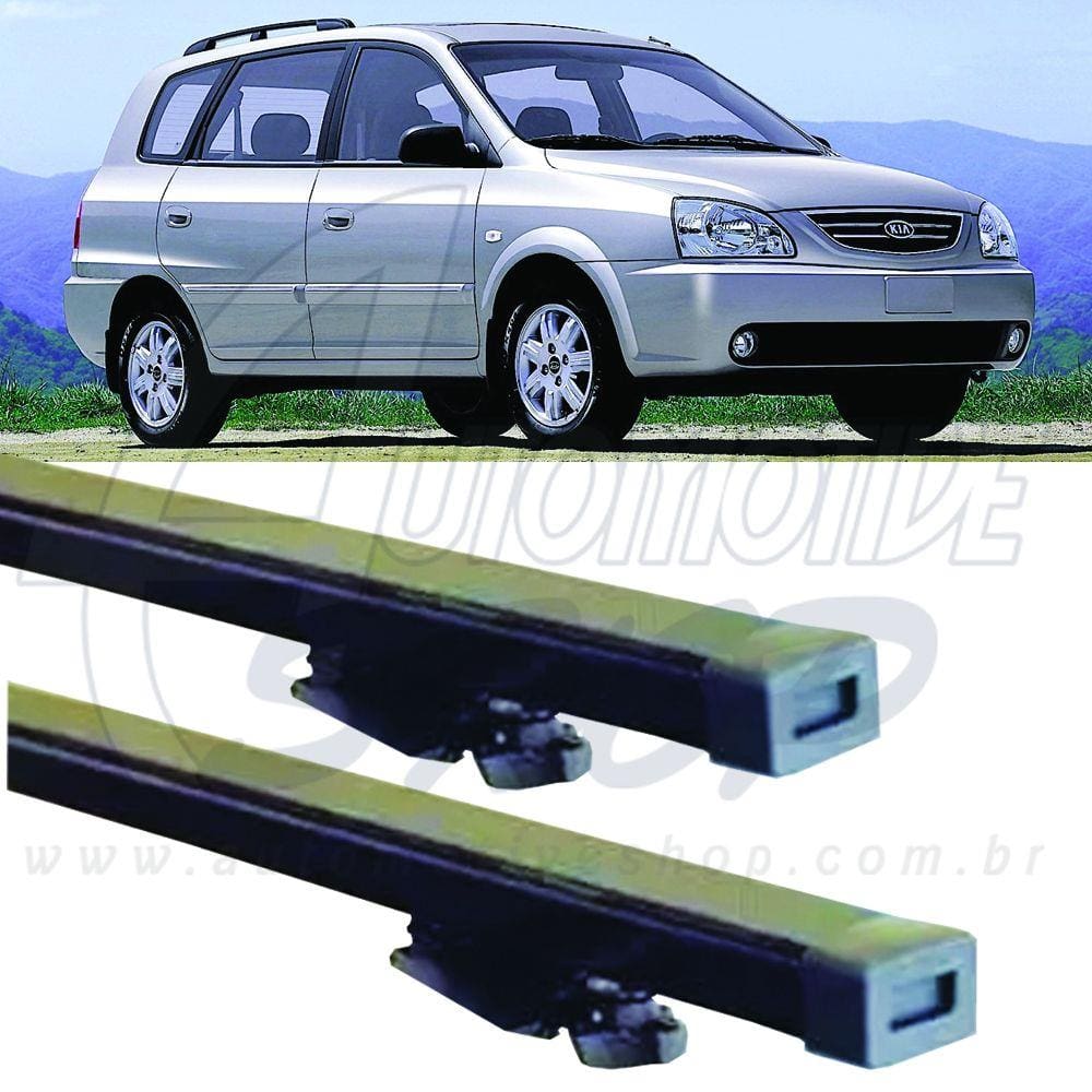 Rack Teto Resistent Travessa Kia Carens 02 até 06 LW019