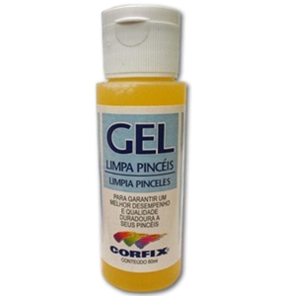 Gel Limpa Pincel Corfix 60Ml