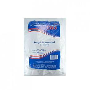 Lençol Descartável com Elástico Santa Clara - 5 Unidades Santa Clara