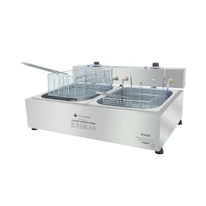 Fritador Elétrico Óleo 2 Cubas de 1/2 SFE212    Met. Venâncio