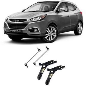 Bandeja + Bieleta Hyundai IX35 2010 Até 2015 DianteiraS - O Par