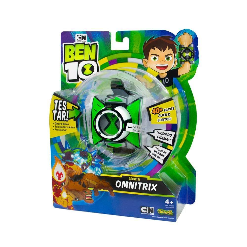 Todas as séries de Ben 10 em ordem cronológica