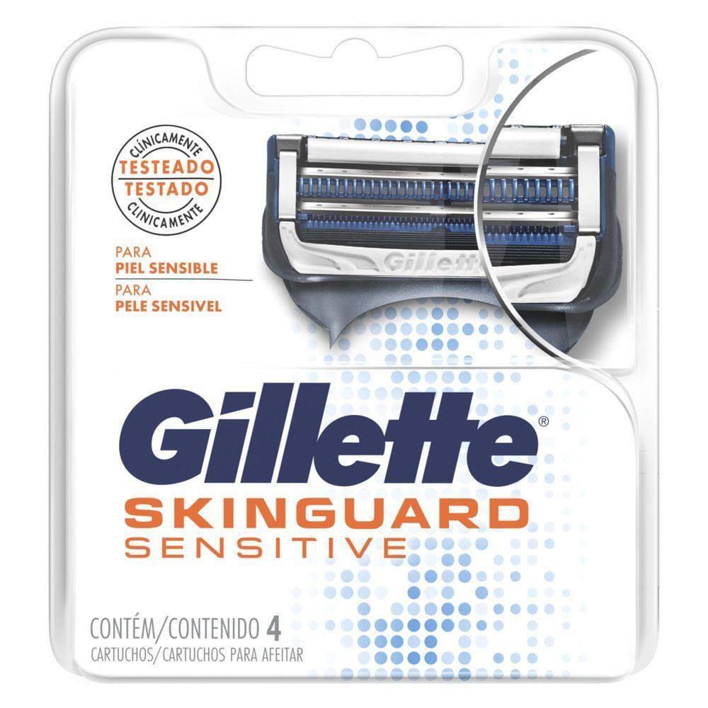 gillette skinguard sensitive blades asda