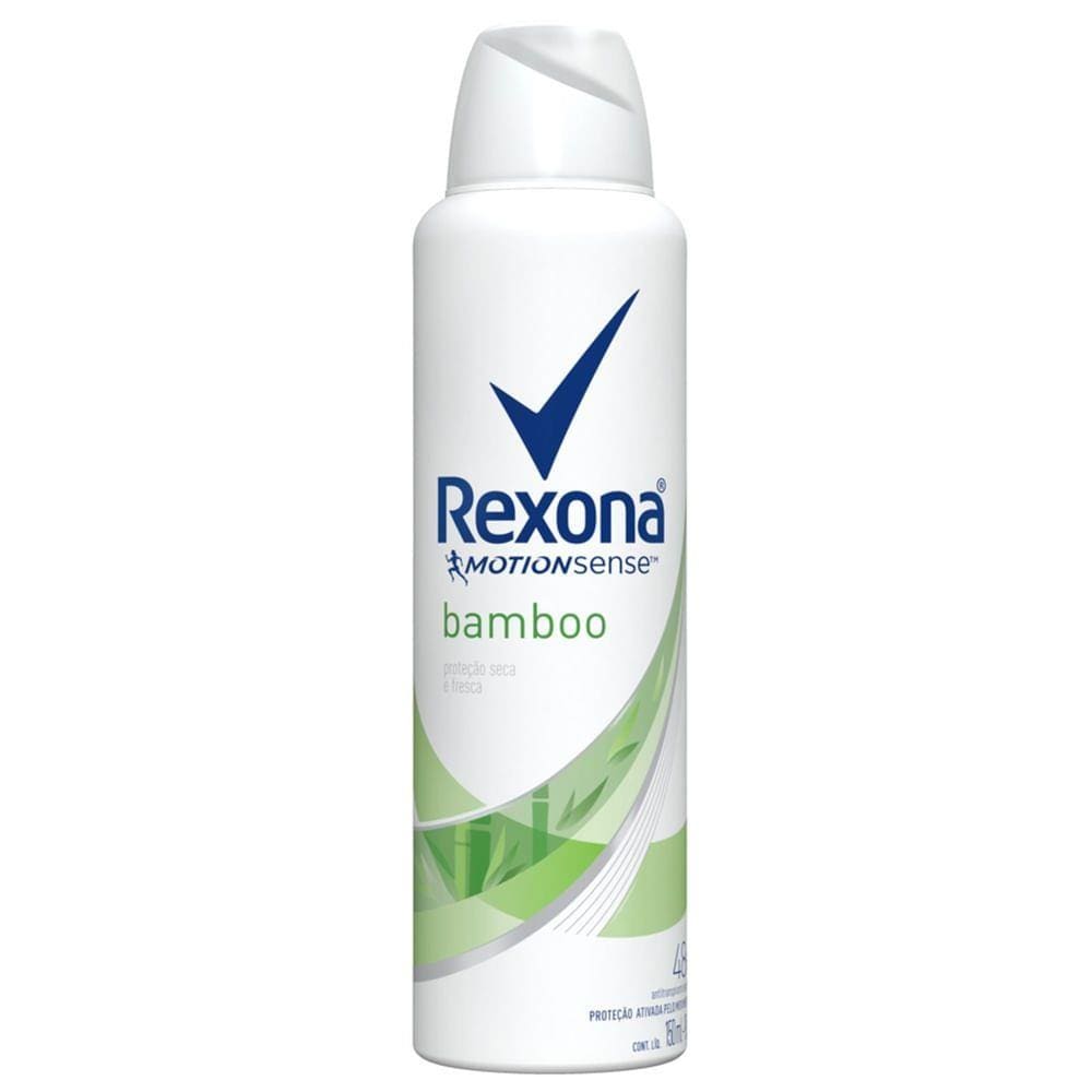 Desodorante rexona aerosol bamboo | Casas Bahia