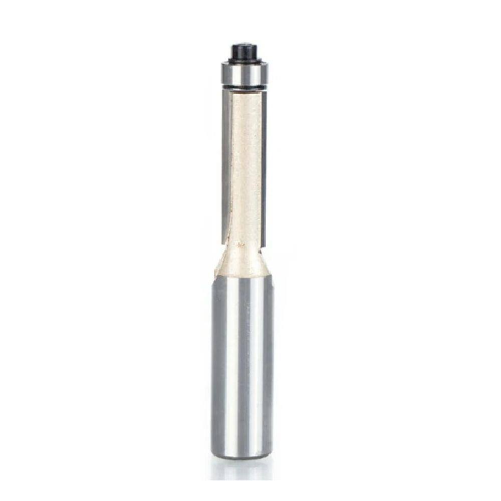 Fresa Reta C/ Rolamento 12mm X 1/4 P/ Rebaixo / Formica