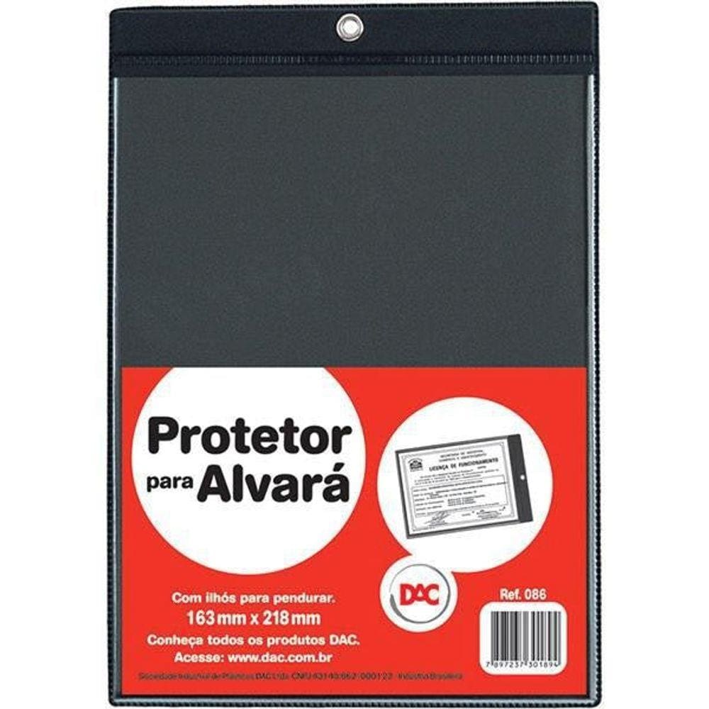 Porta Alvara Preto/Cristal 163Mmx218Mm