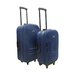 Conjunto malas de viagem P e M Lucerna Swiss Move Azul