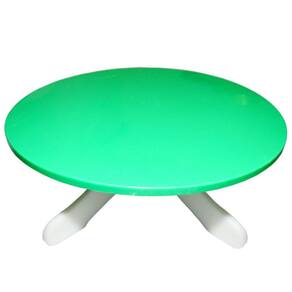 Bailarina/Prato Giratório Lisa Verde 30Cm São José