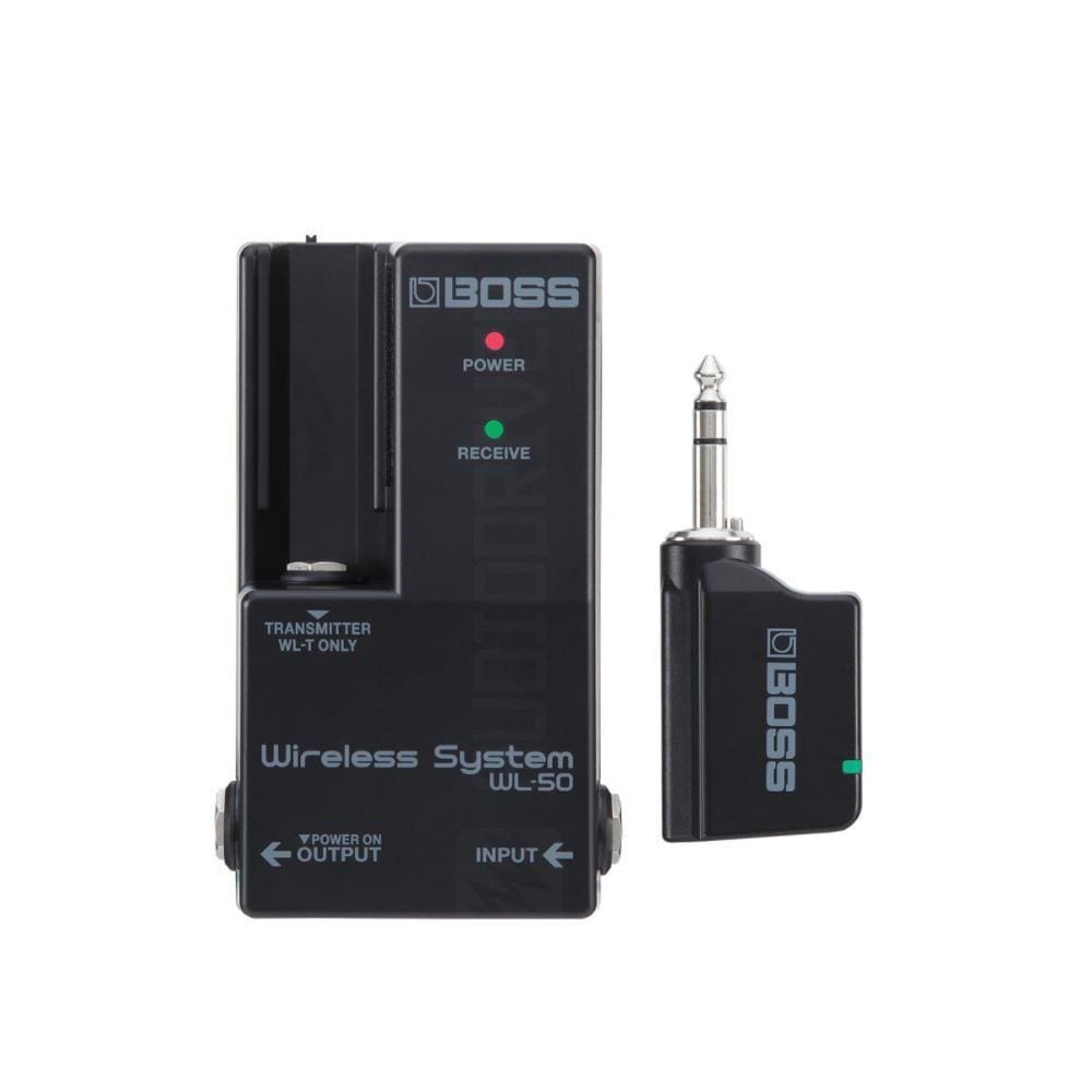 Transmissor e Receptor Boss sem fio para Instrumento WL-50