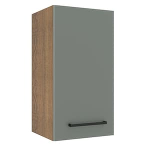 Armário Aéreo Madesa Agata 35 Cm 1 Porta cinza