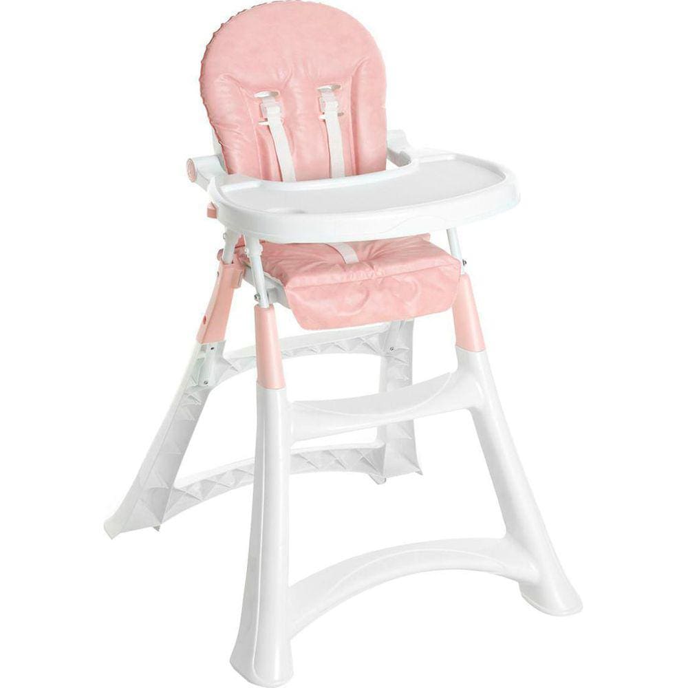 Cadeira de Refeição Galzerano Alta Premium - Rosa