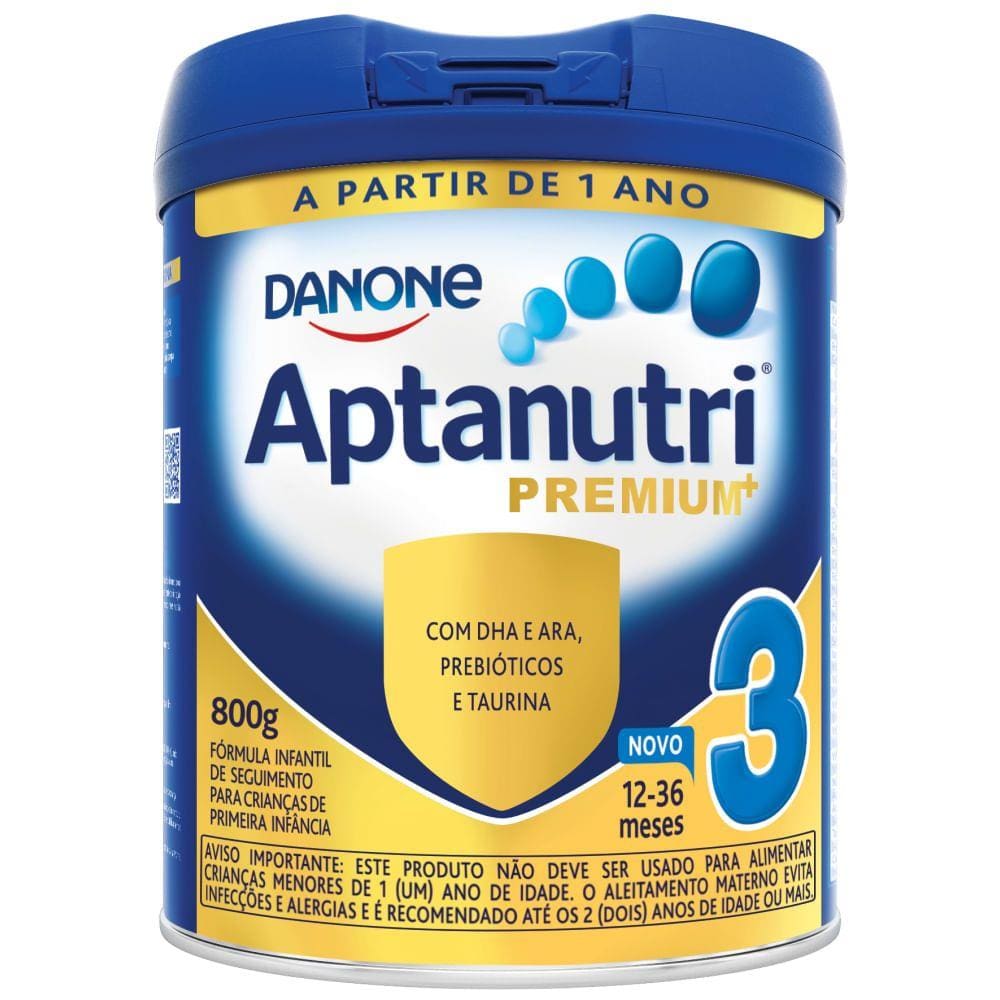 Fórmula Infantil Aptanutri Premium 3 800g