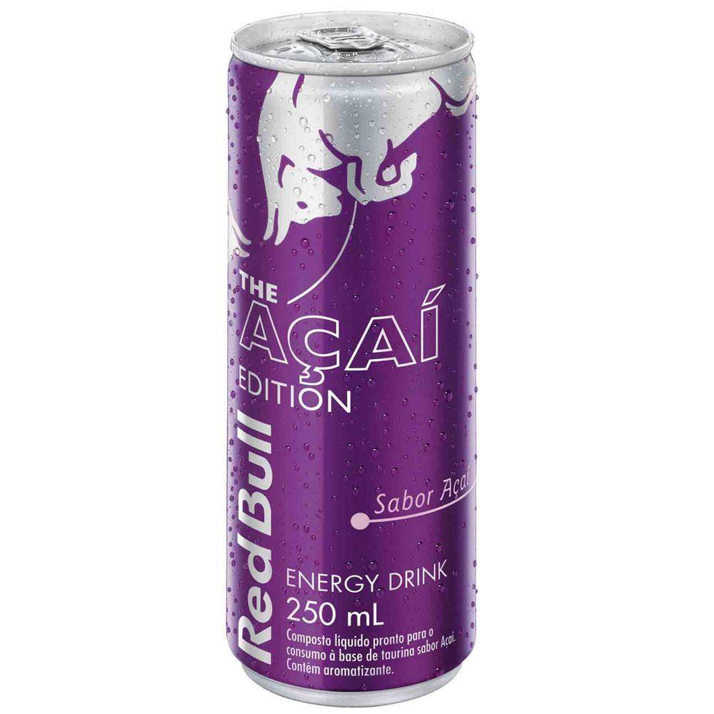 Energético Red Bull Sabor Açaí Edition 250ml