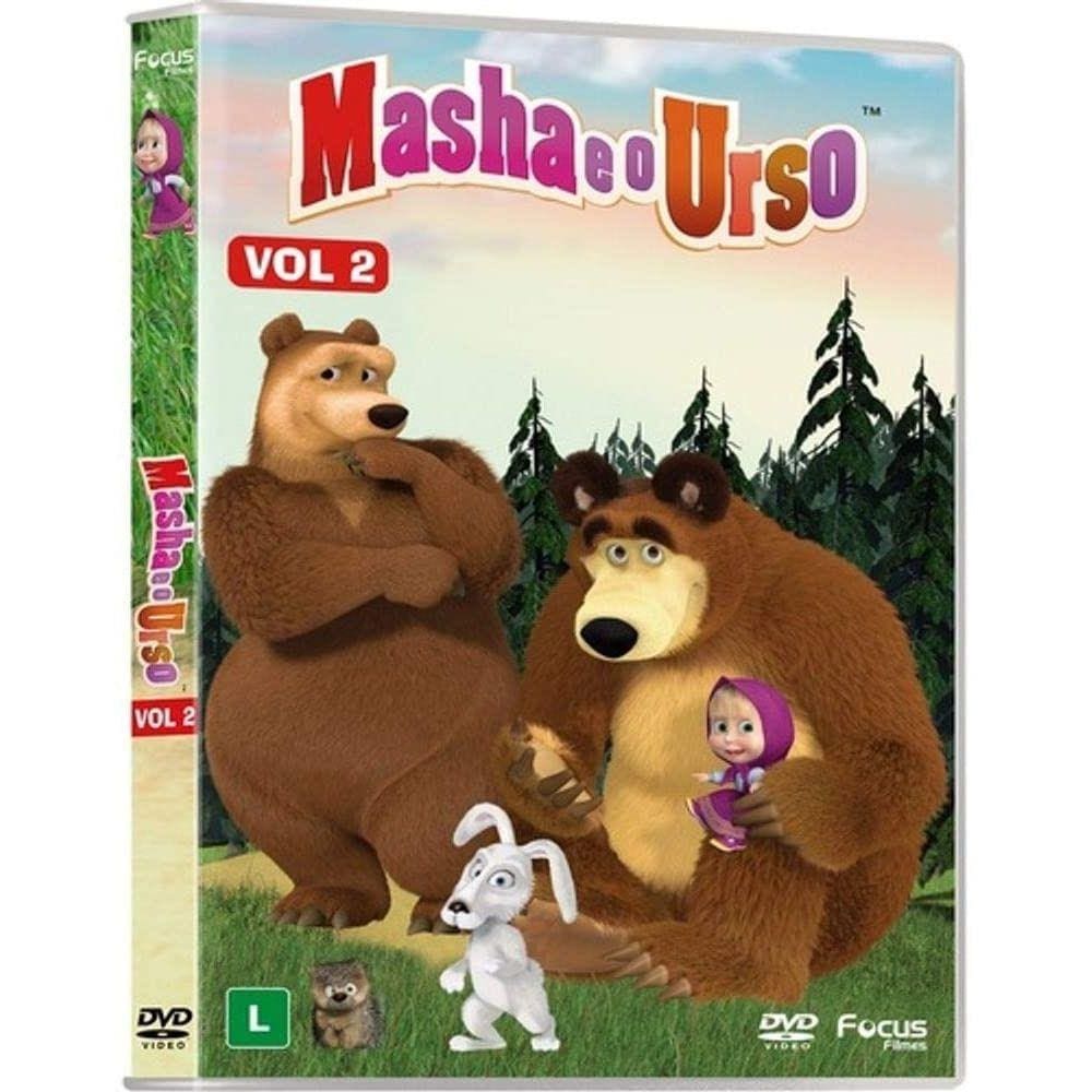 Masha E O Urso Vol 1 Dvd Casas Bahia