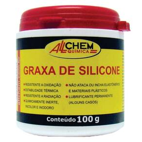 Graxa Silicone Resistente Estabilidade 100G Allchem Premium