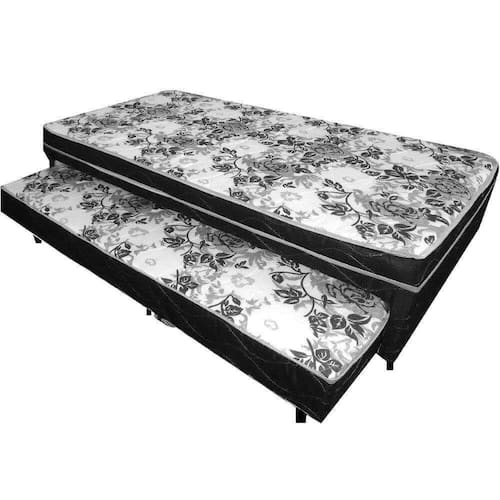 Cama Box Solteiro Conjugado Com Auxiliar Bicama Espuma Ortopédica é boa?