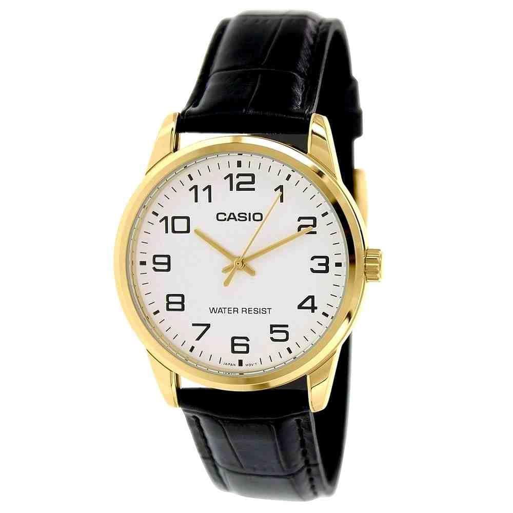 Relogio Casio Masculino Mtp-v002gl 7b2u Dourado e Preto
