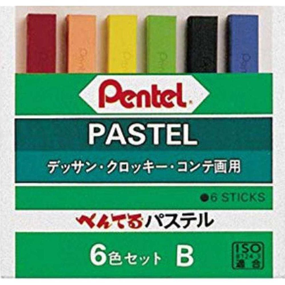 Giz Pastel Seco 6 Cores Urbanas
