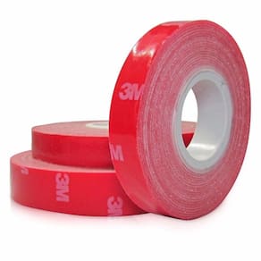 Rolo De Fita Dupla Face 3m 1 Metro X 9,5mm Unidade