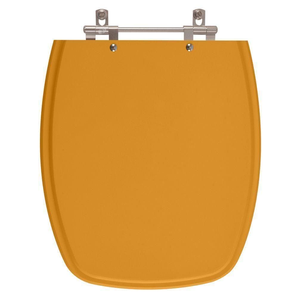 Assento Sanitário Stylus Amarelo Terra para Vaso Celite