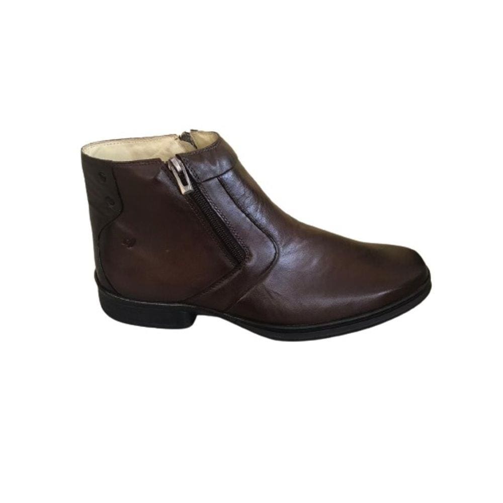 Botina Casual Masculina Social Couro Rafarillo 9902