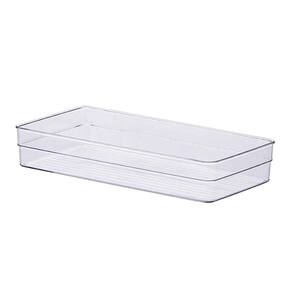 Organizador Diamond 30 X15 X 5,2 Cm Cristal