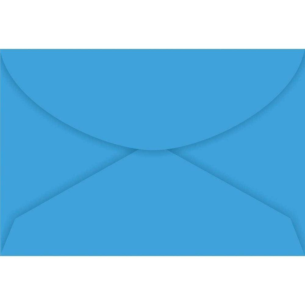 Envelope Visita Colorido Azul Royal Color Plus 80G.