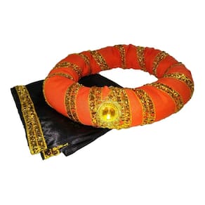 Kit Fantasia Turbante Arabe 2 Pçs Adulto Carnaval