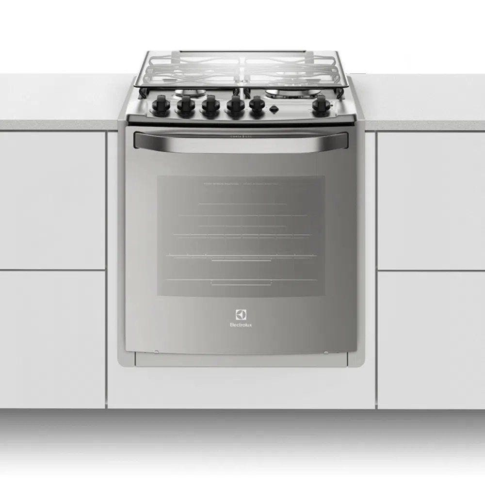 Fogão de Embutir Electrolux 56EXT 4 Queimadores Inox Bivolt 63048EBA088 |  Casas Bahia