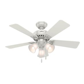 Ventilador de Teto Residencial Beacon Hill Branco Hunter Fan Oficial Ventilador de Teto Residencial Beacon Hill Hunter Fan Oficial 220v