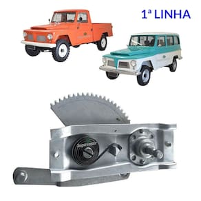 Máquina Vidro Manual Rural F75 F-75 Jeep Willys