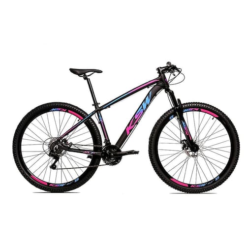 Bicicleta Alumínio Aro 29 Ksw 24 Velocidades Freio a Disco KRW16 - Tamanho 17" é boa?