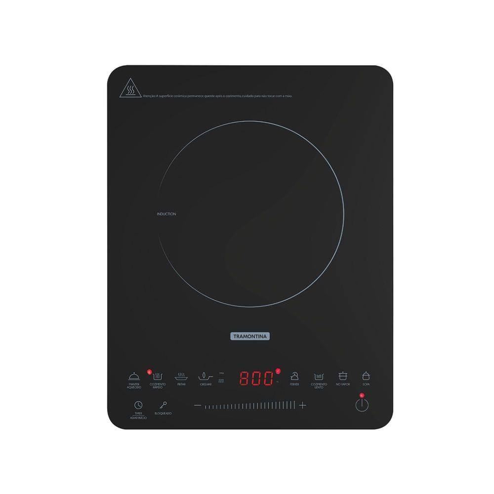 Cooktop Tramontina Portátil Slim Touch – 127 Volts - 110V