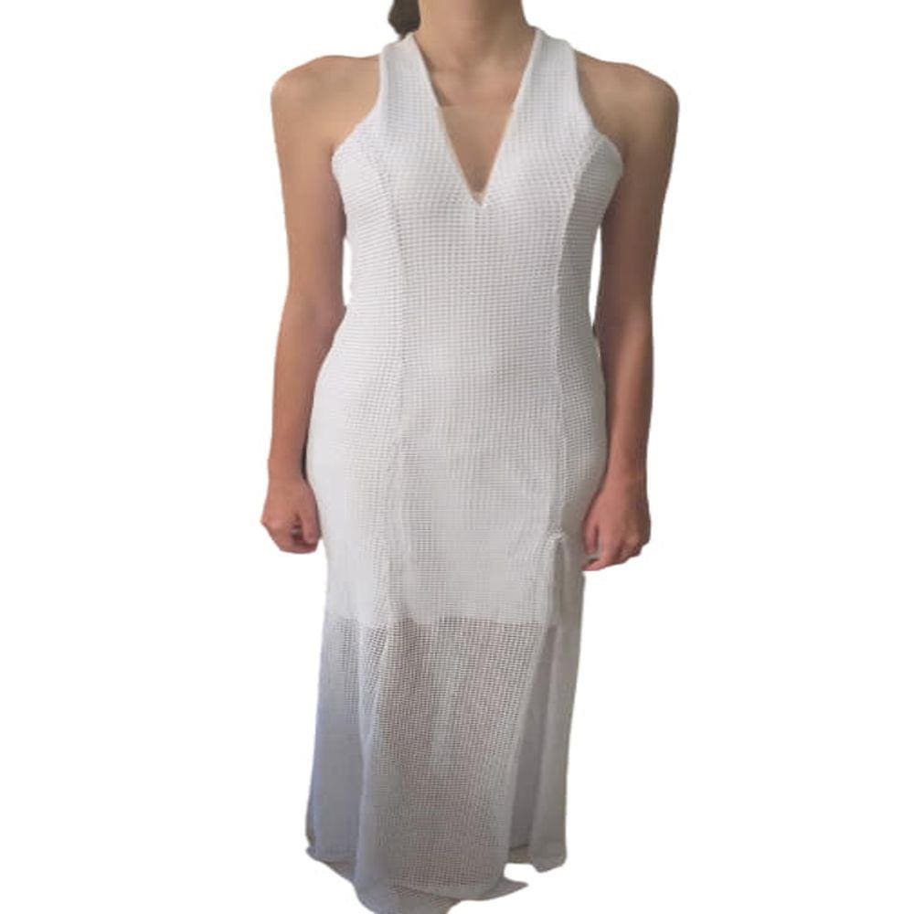 Vestido Longo Decotado