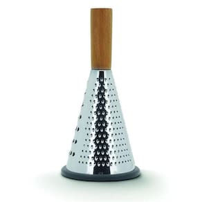 Ralador 3 Faces Para Mesa Com Alça De Madeira Inox Mimo