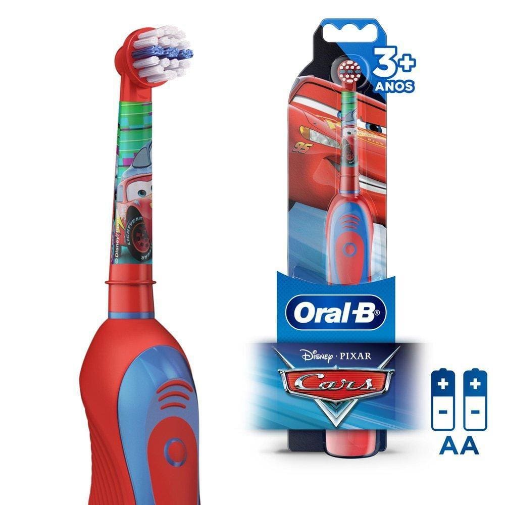 Escova Dental Oral-B Cars Disney Pixar + 2 Pilhas AA
