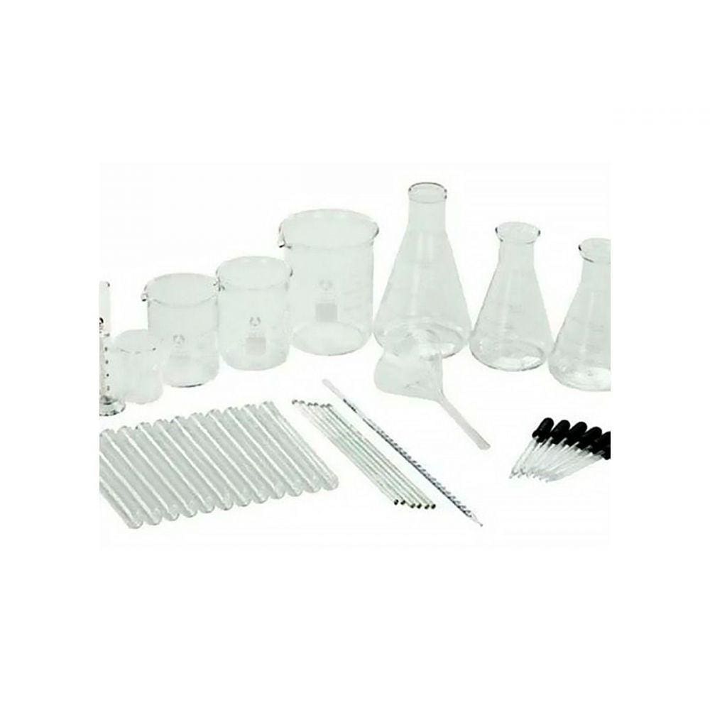 Kits Educativos Kit de Vidraria 156 Peças para Laboratório